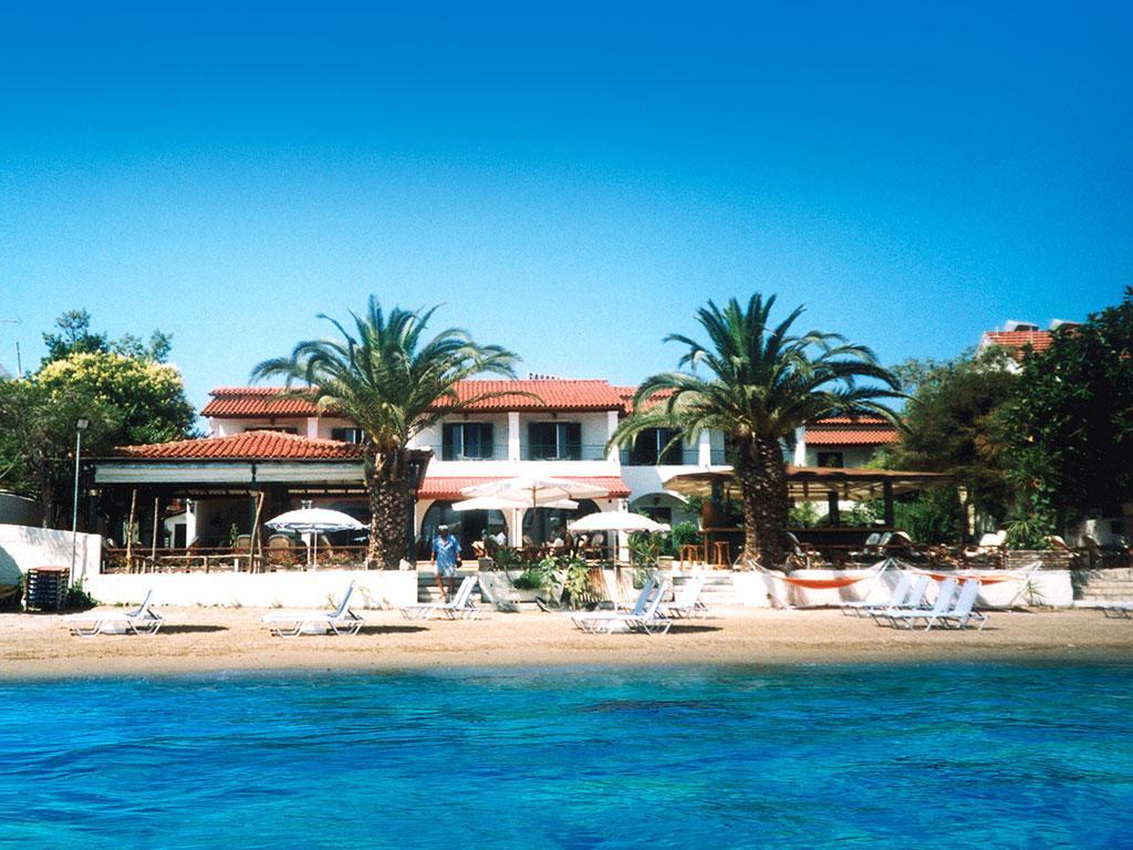 Akti Panela Beach Hotel Kávos Exterior foto