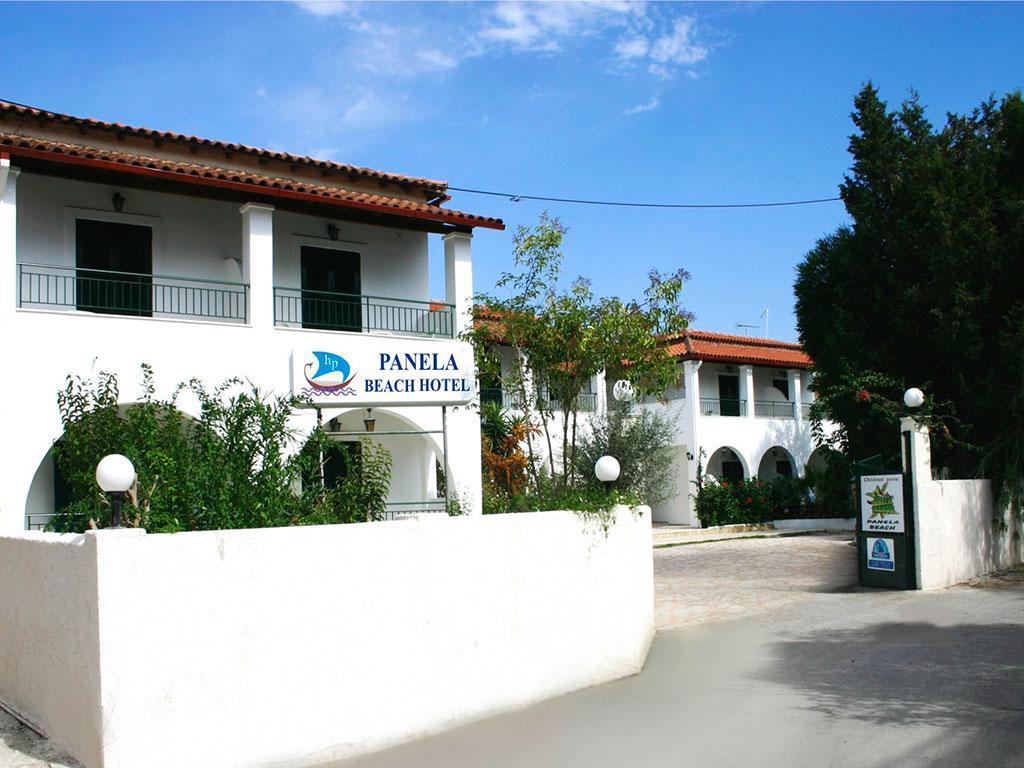 Akti Panela Beach Hotel Kávos Exterior foto
