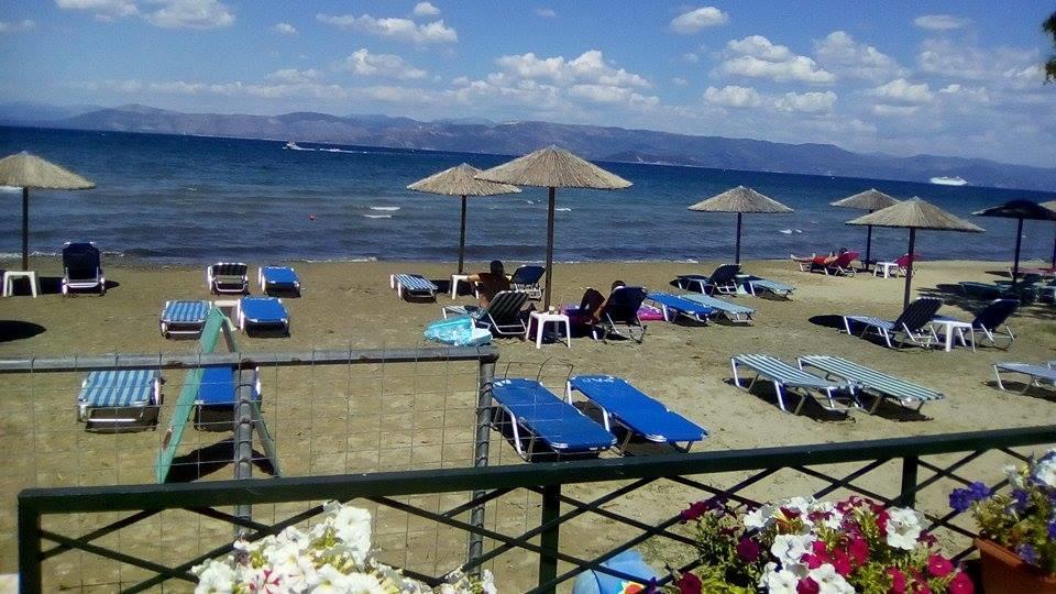 Akti Panela Beach Hotel Kávos Exterior foto