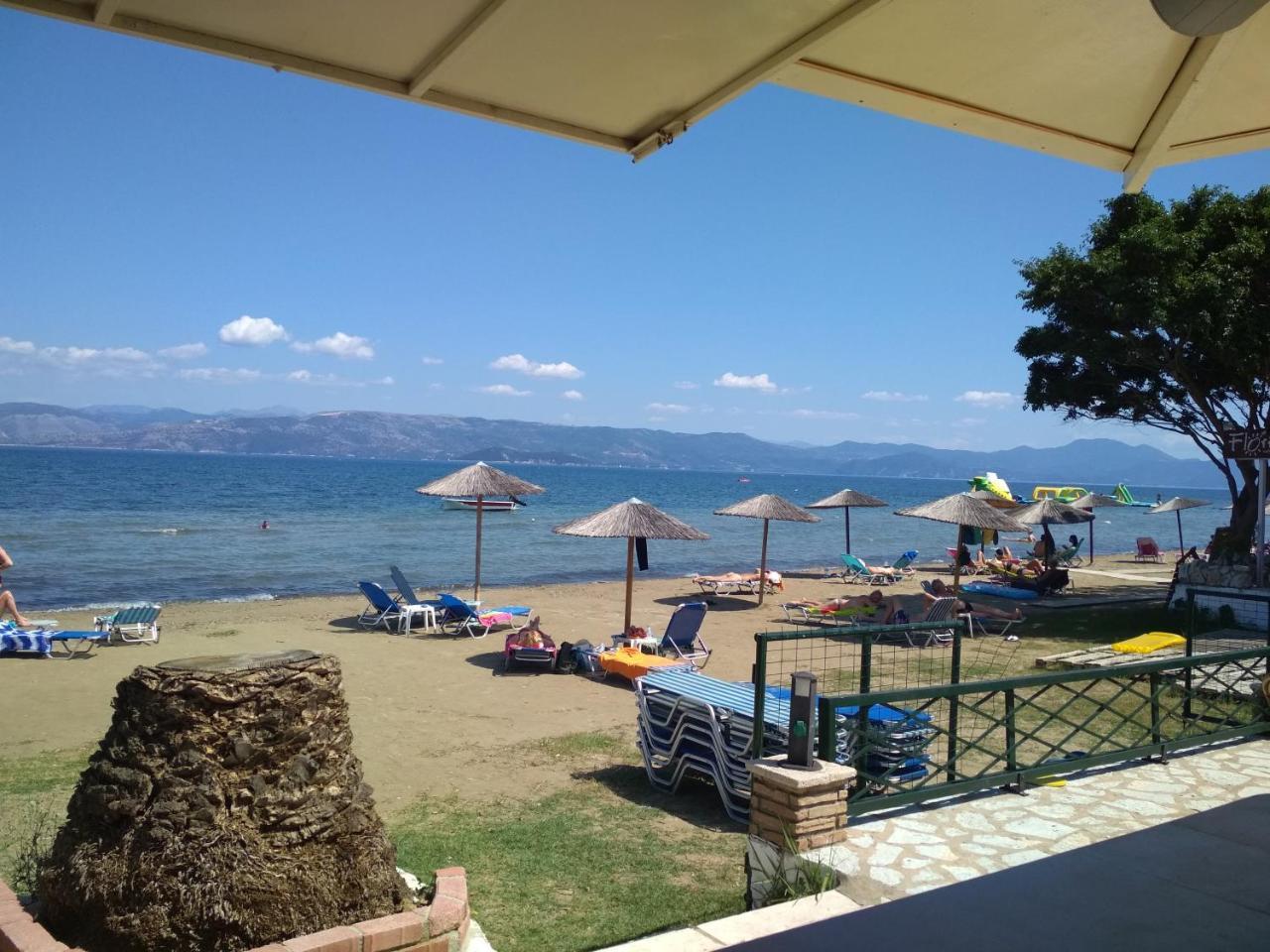 Akti Panela Beach Hotel Kávos Exterior foto