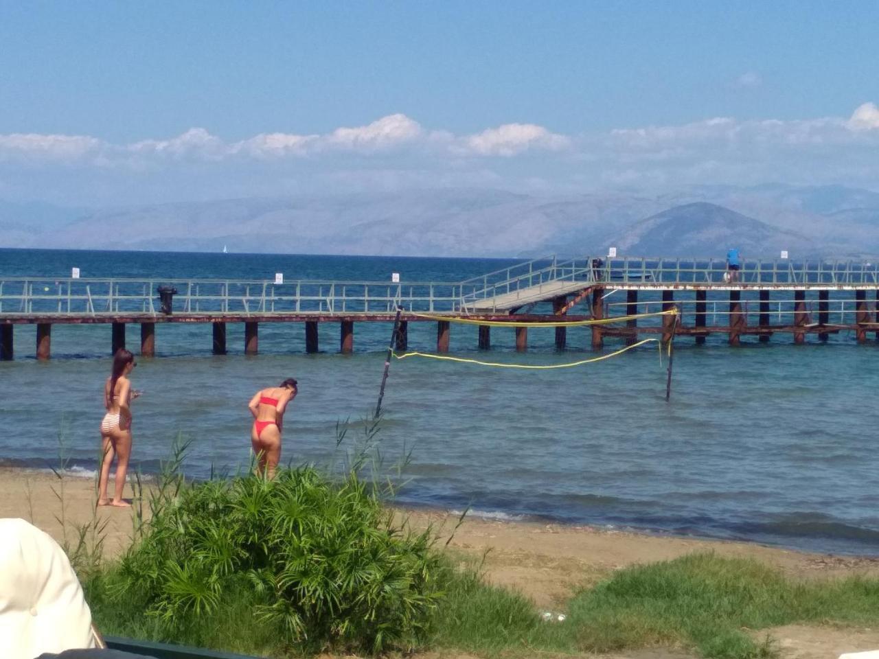 Akti Panela Beach Hotel Kávos Exterior foto